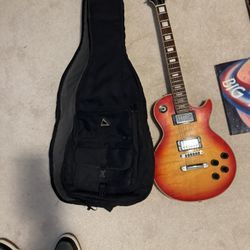 Vintage Atlas Electric Guitar Sun Burst 
