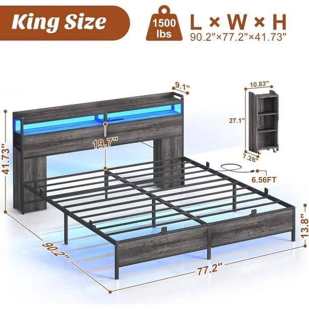 King Size Bed Frame 