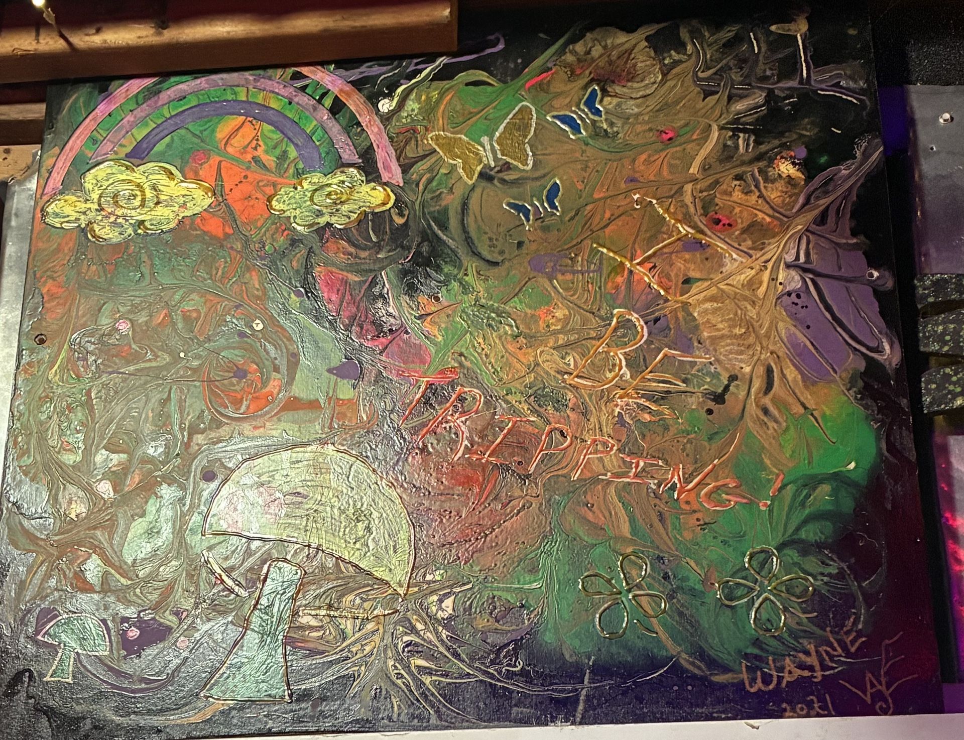 I Be Tripping Painting