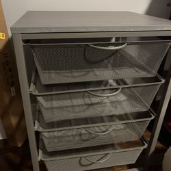 4-drawer Storage Unit.