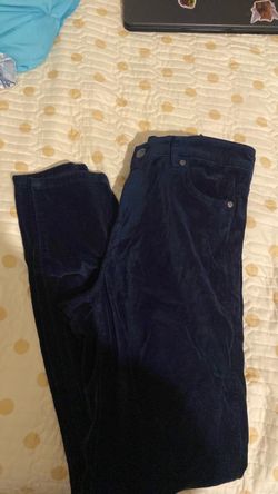 Navy Blue Corduroy Pants