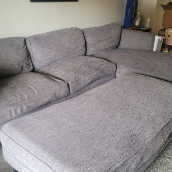 $350- Grey 2 Peice Couch