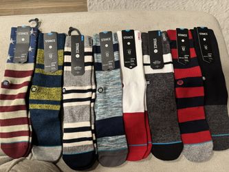 Stance Socks Sz L Brand New