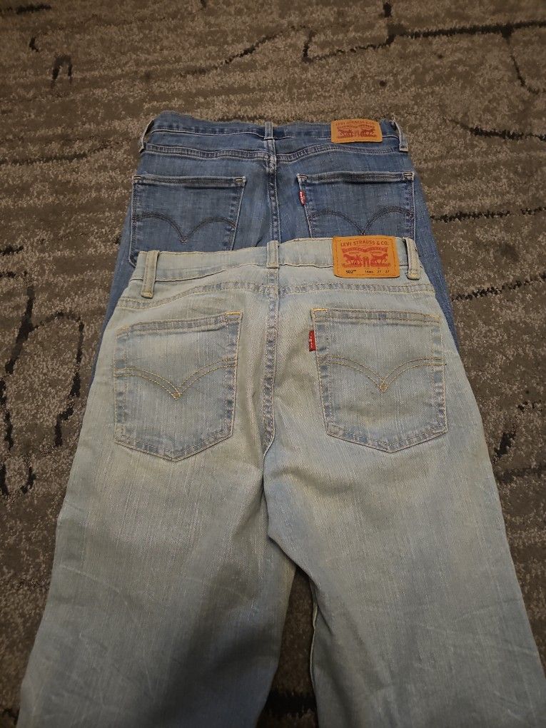 Girls Levi's Straight Leg