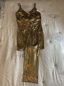 Meshki Draped Wrap Dress