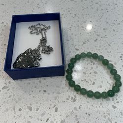 Pendant And Bracelet 