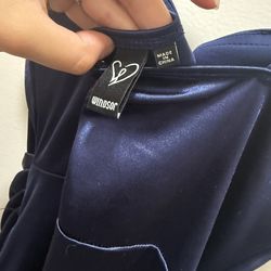 Royal blue dress, size small