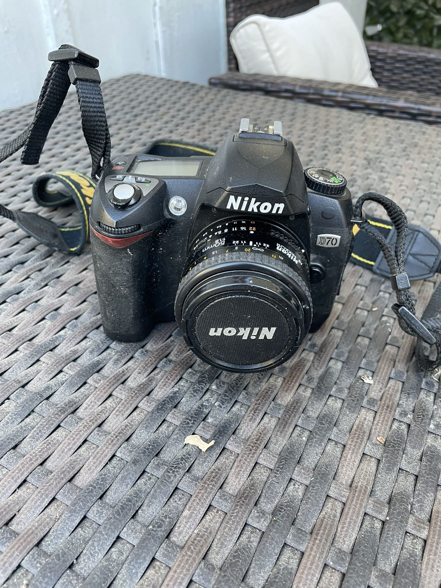 Nikon D70 With 50mm Lens