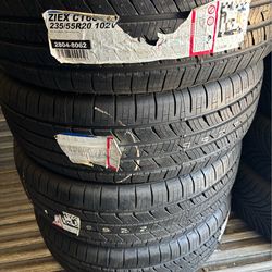 Falken Ziex CT60 A/S 235/55/20 102v -65000 Mile Tire