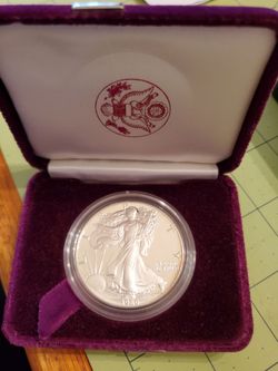 1986 American Silver Eagle Proof Coin