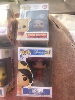 I got 4 collectible funko toys brand new