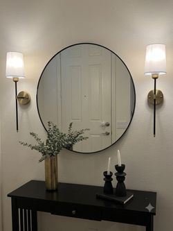 2 Wall lamps