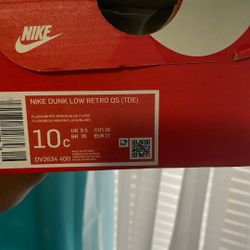Nike  Dunk Low Retro QS Size 10c