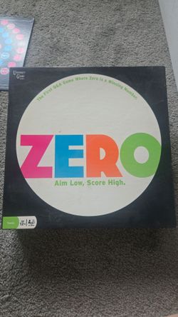 Zero Board Game by University Games - Aim Low, Score High Trivia Game