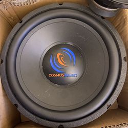 Subwoofer And Two 6 Inch Car Speakers For Sale 
