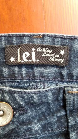 LEI JR 7 blue stretch denim