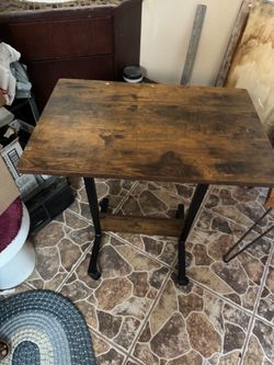 Rectangular Wooden adjustable table