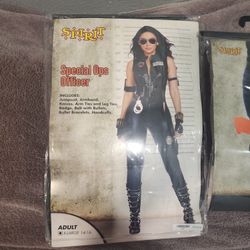 XL Womens Police Costume 