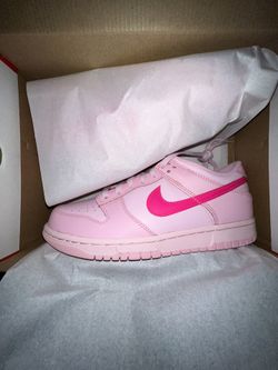 Nike Dunk Low Triple Pink (GS) Size 6.5Y $200