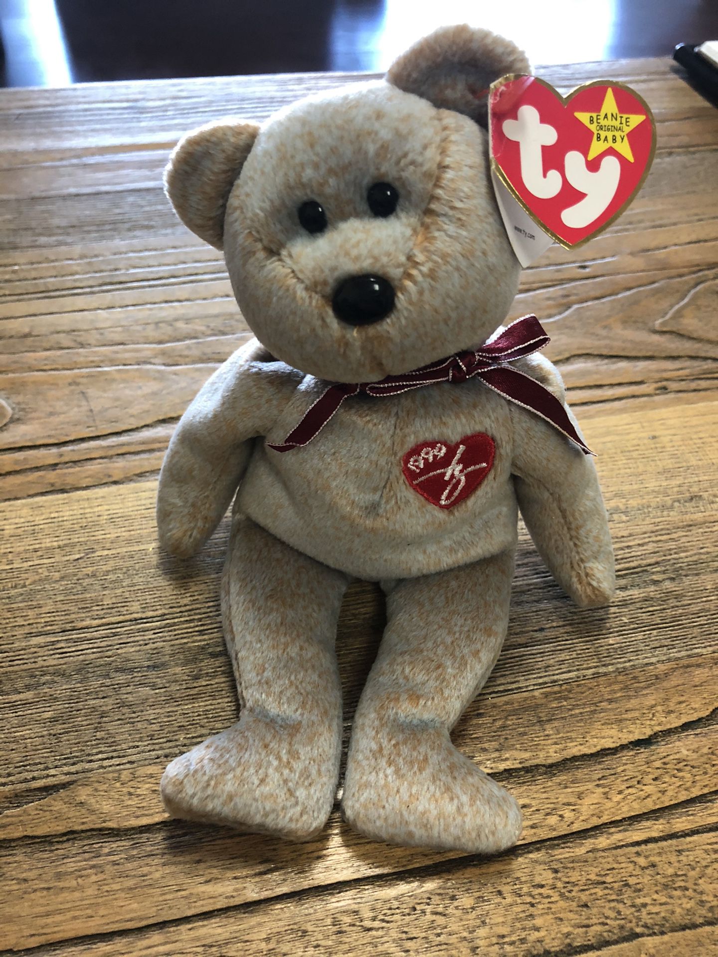 The Beanie Babies Collection 1999 Signature Bear