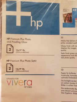 HP Premium Plus Photo And Proofing Paper