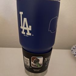 Dodgers 28 Oz Tumbler Drinking Cup
