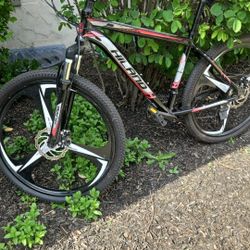 Hiland Mountain Bike, Multi-Spokes,Shimano 21 Speeds Drivetrain,Aluminum Frame 26 inch Wheels, Men's