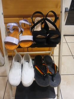 Variety of shoes