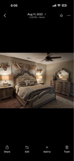 Cal king bedroom set