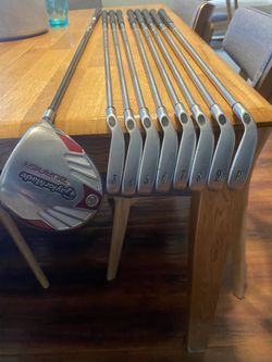 Callaway irons And Taylor Made Burner Driver