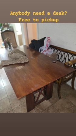 Wood desk/ table