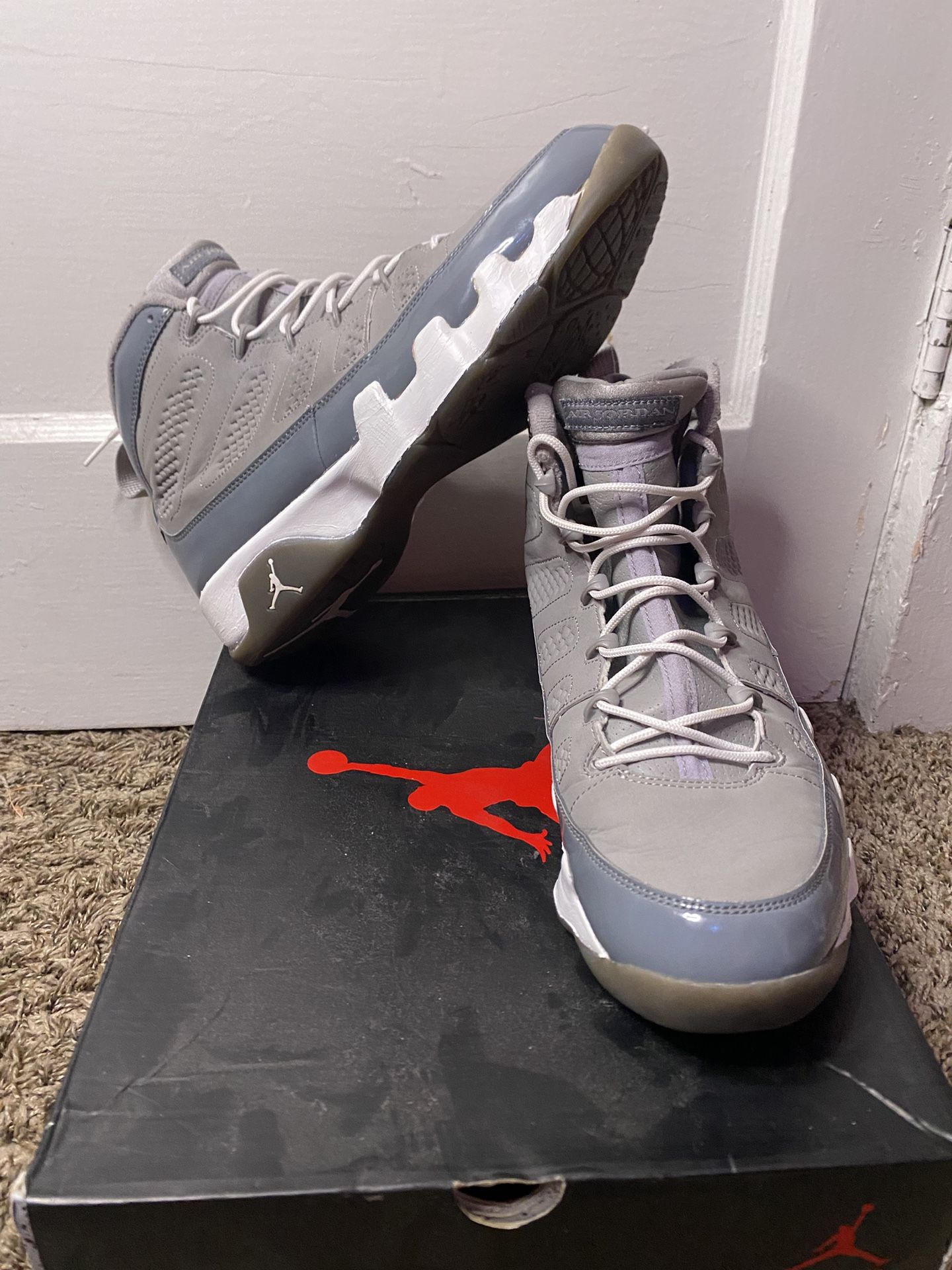 Air Jordan Retro 9 ‘Cool Grey’ (2012) - Size 11.5 Mens