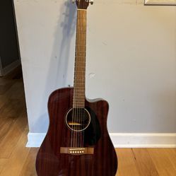 Rosewood Fender Acoustic/Electric Guitar