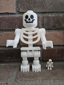Giant Lego Skeleton