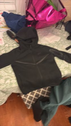 Nike Tech Fleece Full-Zip Hoodie Black