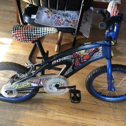 Boys Spider-Man Bike
