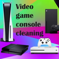 Video game Console Cleaning