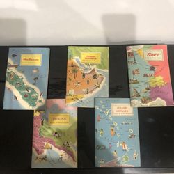 Vintage 1959 Around The World Programs (5)