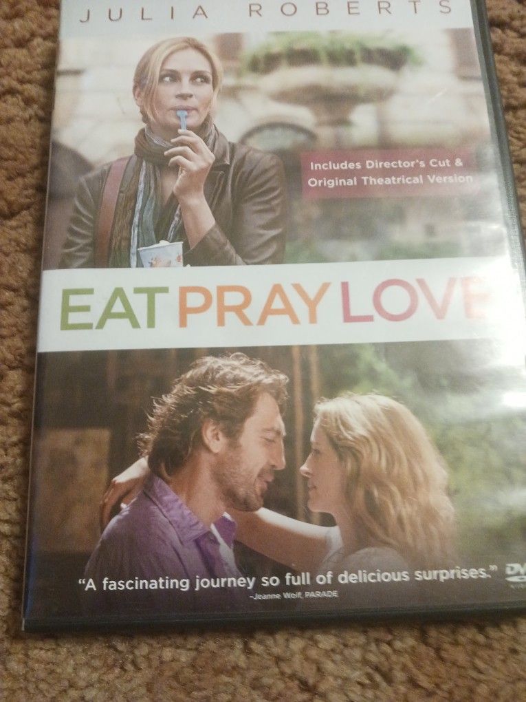 Eat Pray And Love Dvd