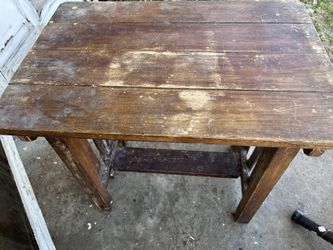 Antique Table Naturally Distressed 