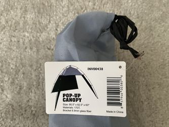 Pop-Up Canopy -New-