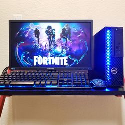 i5 9400 "Blue Ghost" FAST Gaming PC - Nvidia P1000, 16GB RAM, SSD, 1TB, Kbd Ms!