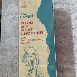 Vintage Meat And Food Chopper