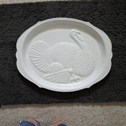 Vintage Turkey Platter