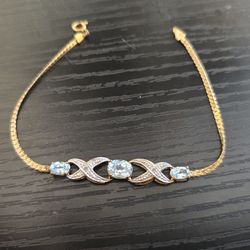 Gold and Silver Bracelet 