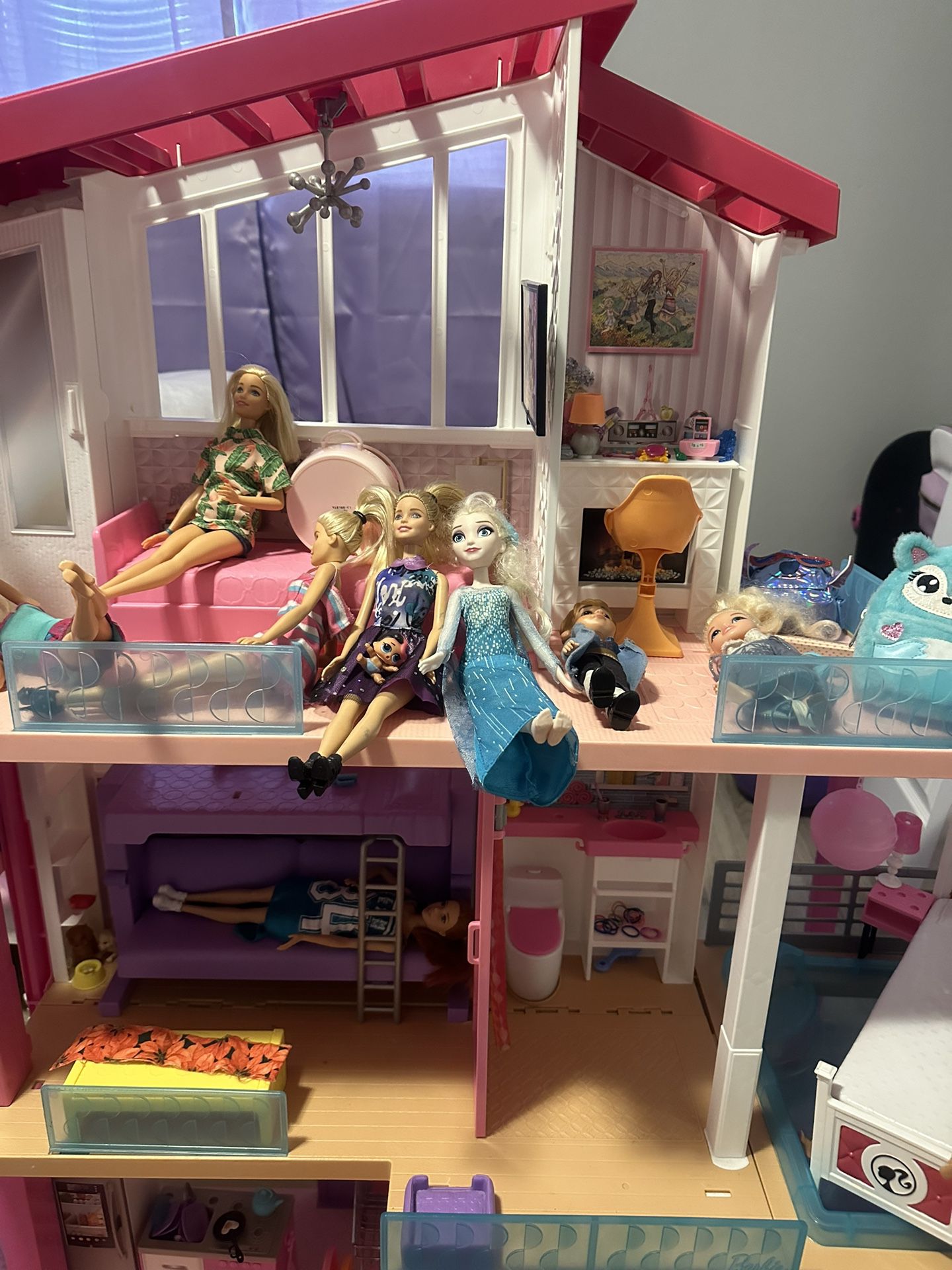 Barbie's house