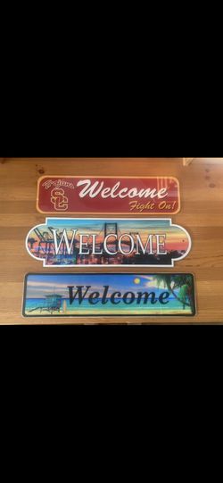 Welcome Signs