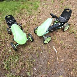 Price Is Firm.. Two Children's Pedal Cars