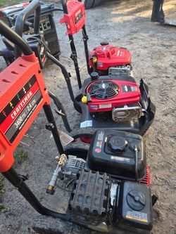 $140 altogether craftsman runs , no hosess Craftsman Gas Pressure Washers