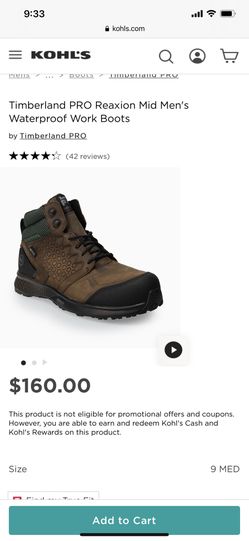 Brand New. Still in box! Timberland Pro Reaxion Work boots!